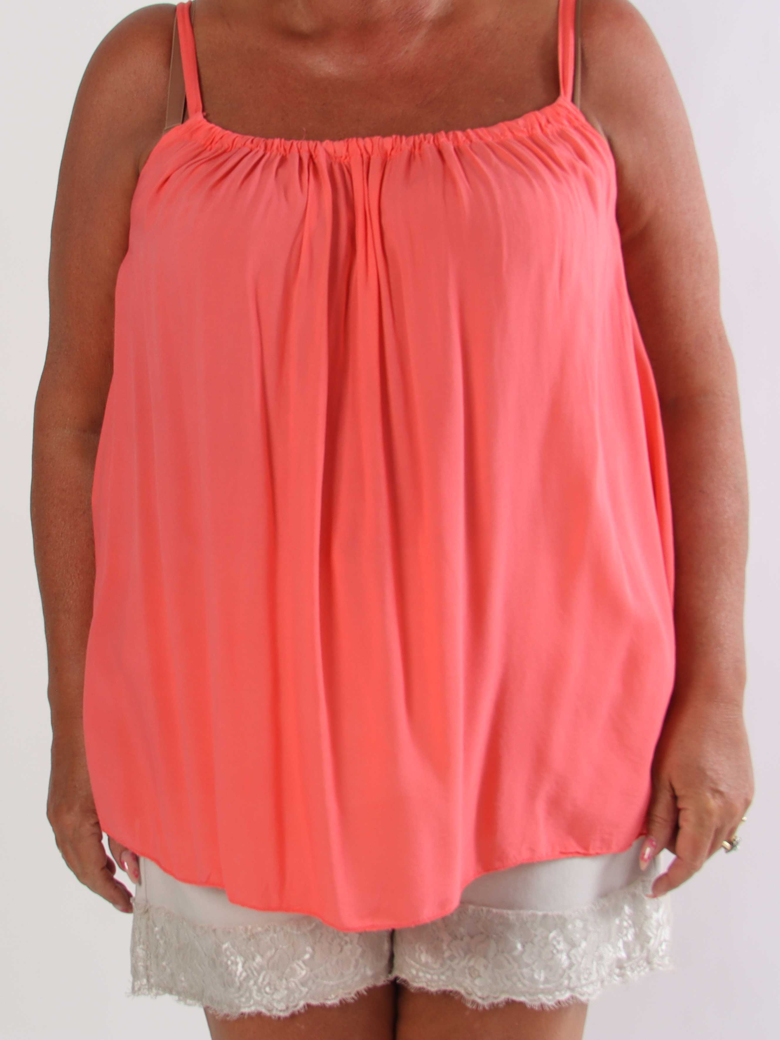 Sunshines Top - Let og luftig plus size top i viskose